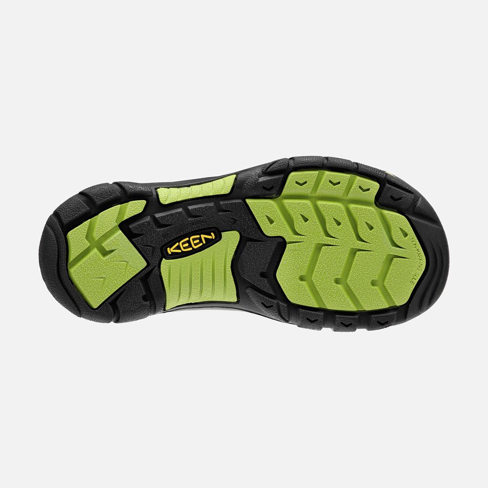 Sandales Keen Enfant Noir/Vert | Newport H2 | GNYMA-5378